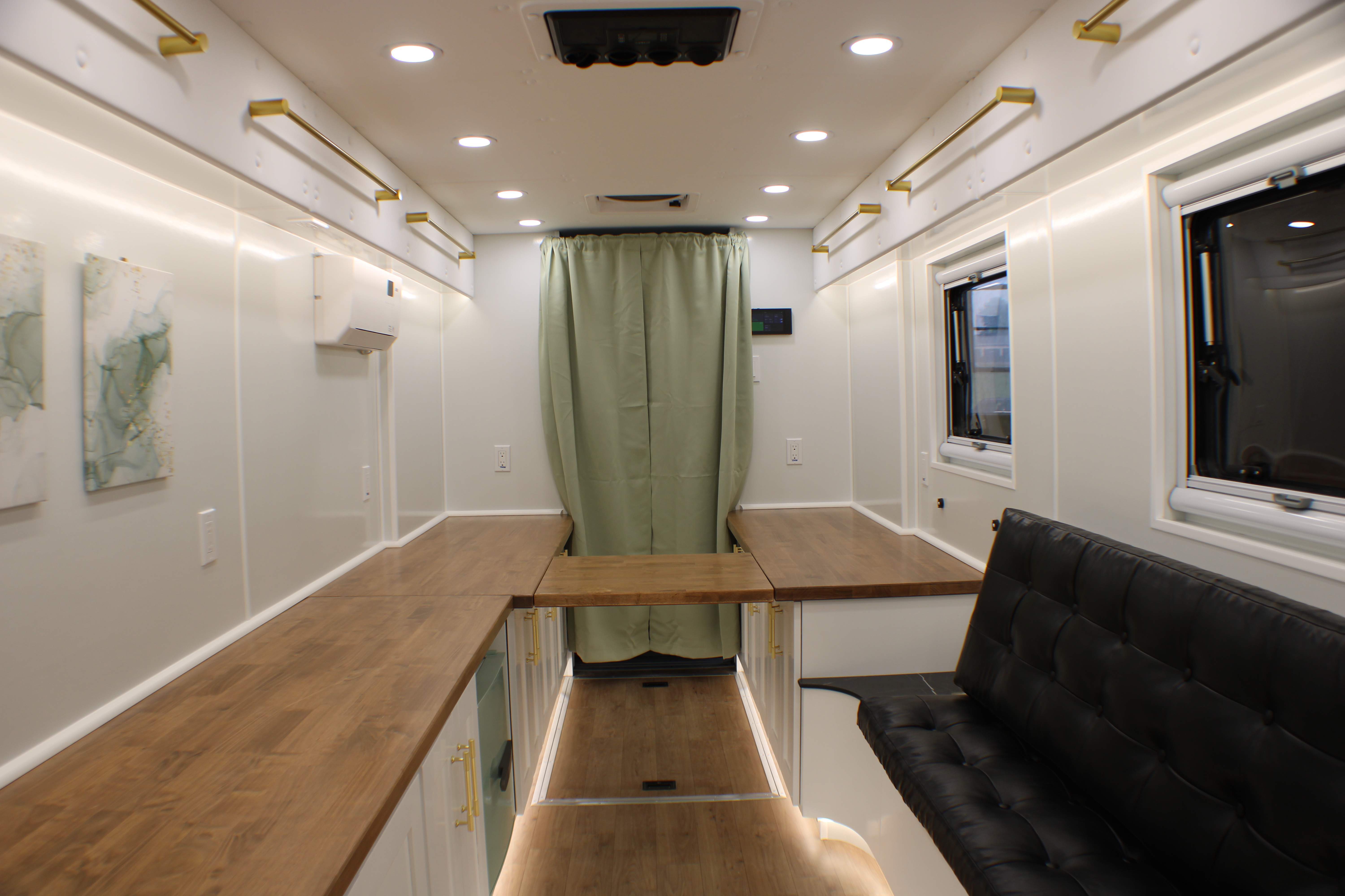 Forward facing view of the Jewelry Bus