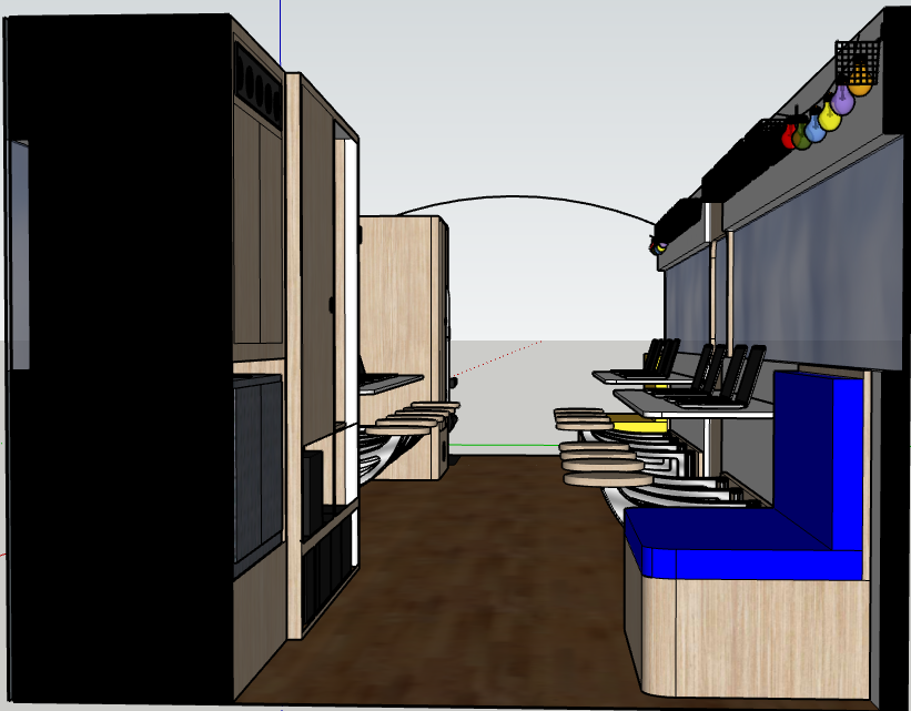 Forward Facing Cross Section