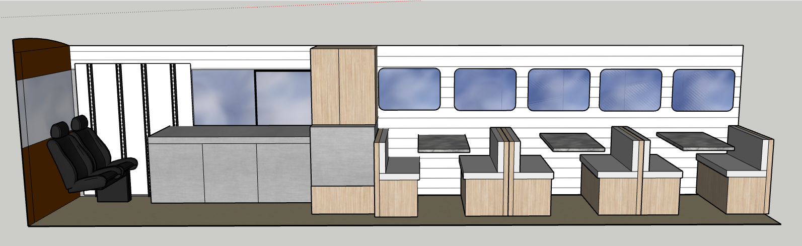 Driver's Side Cross Section